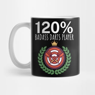 120 Badass Darts Player Mug